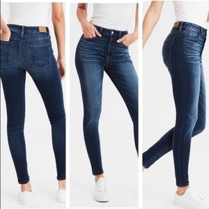 Distressed American Eagle Jeans